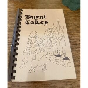 Vintage 1988 "Burnt Cakes" Cookbook St. Alfreds Episcopal Church Recipes Florida